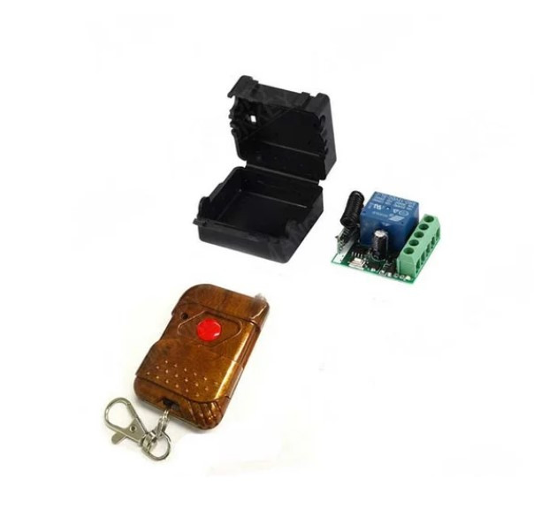 1-канальне бездротове реле 12 В, пульт 433, Arduino (без батарейки)