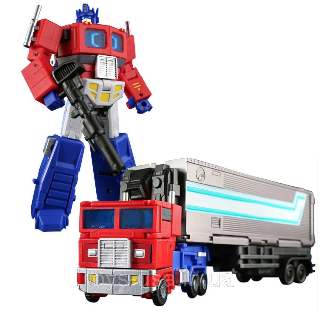 Робот-трансформер Оптимус Прайм із причепом і аскесуарами Optimus Prime, Generations