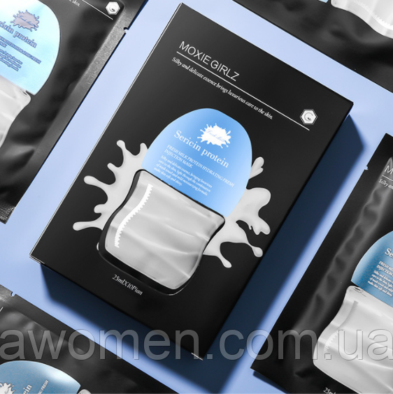 Маска для обличчя Moxie Girls Fresh Milk Protein з протеїном молока 25 g