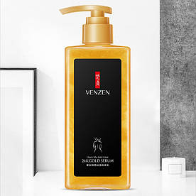 Сяючий лосьйон для тіла з золотом VENZEN 24 Gold Serum (250мл)