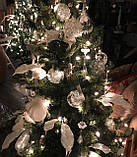 Ялинкова іграшка ангел, що сидить на зірці 8cm Goodwill (ціна за 1 штуку), фото 6