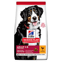 Hills Science Plan Canine Adult Large Breed Chicken (Хілс СП Канін Едалт для собак 1-5 років великих порід 25+)
