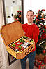 Дерев'яна подарункова коробка Подарункова дерев'яна коробка з дерева фанери 33/25/10см CraftBoxUA, фото 5