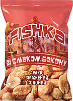 FISHKA арахіс смажений солоний зі смаком бекону 35г (120штук/ящ)