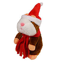 Іграшка хом'як розмовляючий Supretto Новорічний