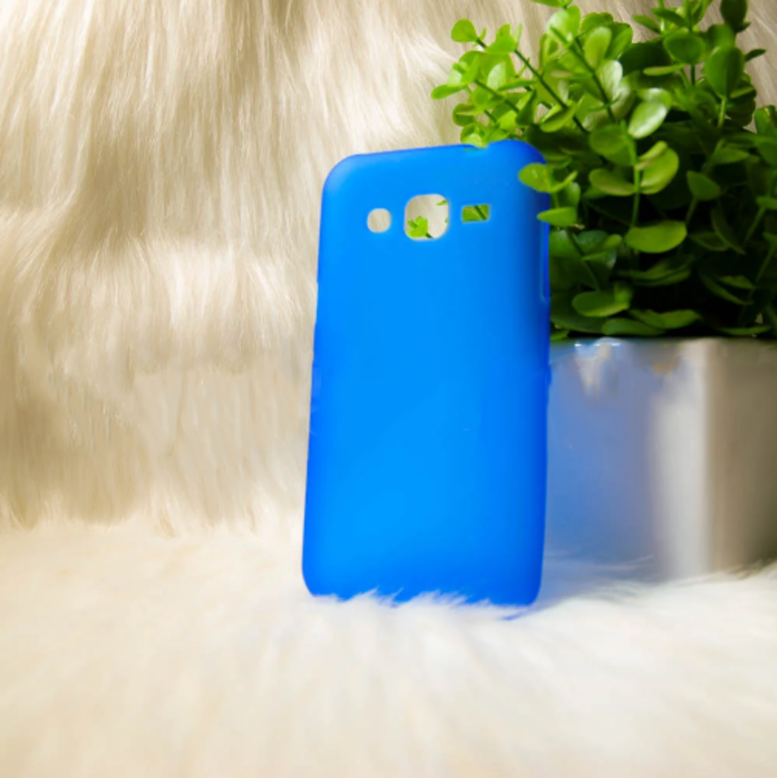 Силіконовий чохол Samsung J2 "Cool Black" Синій (blue)