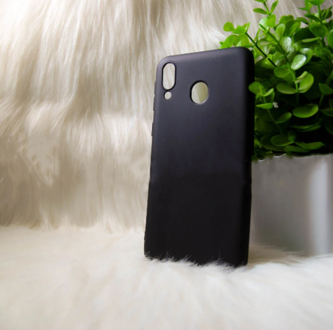 Силіконовий чохол Samsung M20 2019 "Cool Black Чорний (black)