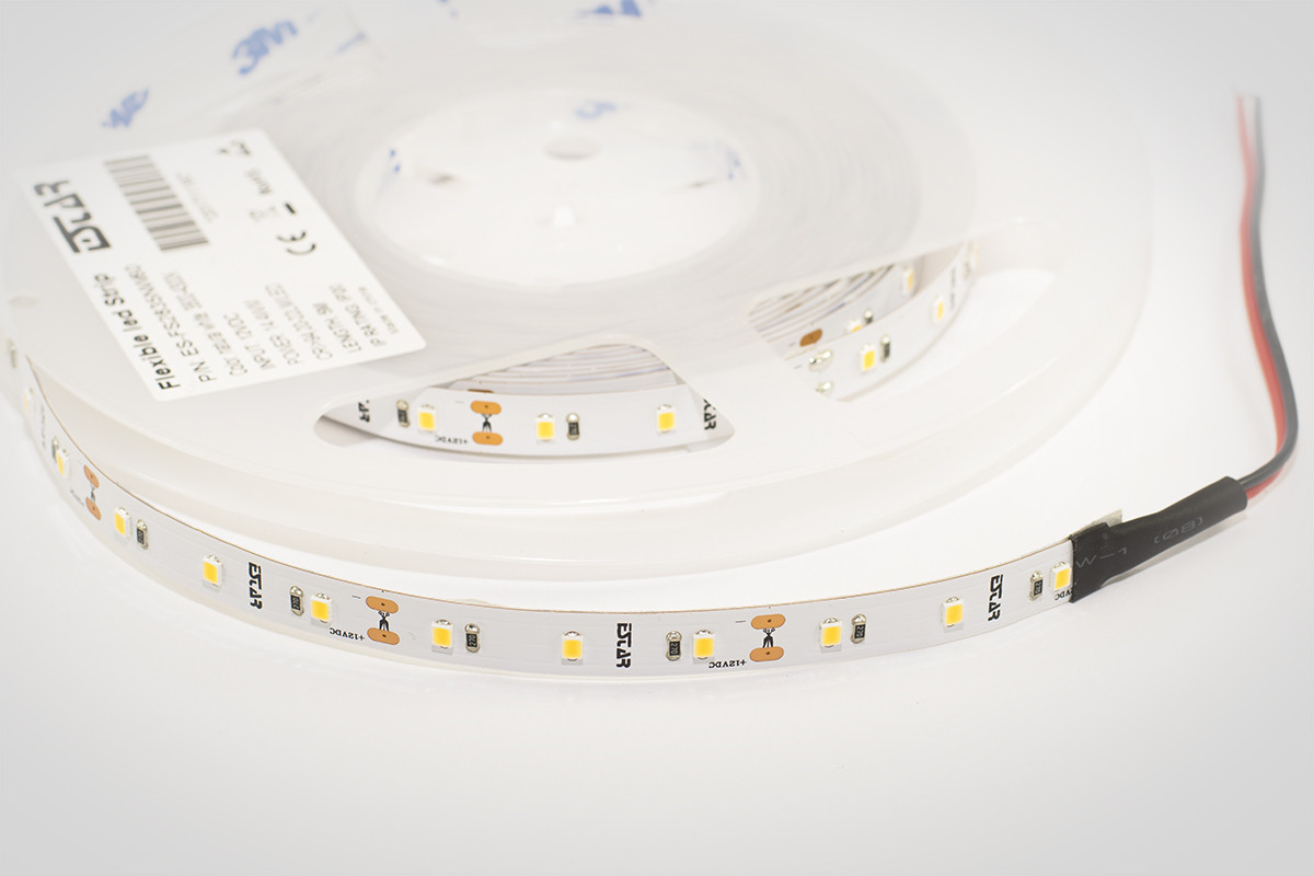 Світлодіодна стрічка ESTAR SMD 2835/60 (IP20) premium 12V нейтральна біла (3800-4300К)