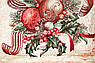 Наволочка новорічна з гобелена з люрексом і тефлоном "Різдвяні зірки" Villa Grazia Premium, фото 3