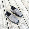 35-36 р Дутики слипони автоледи сірі срібні чорні на хурку зимові міні угги вкорочені короткі, фото 8
