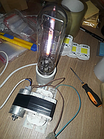 No1001 Комплект Днат 100W Дросель 100вт+ІЗП + патрон + лампа під'єднаний