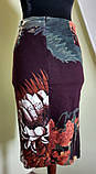 Спідниця трикотажна плотна пряма з малюнком Cristina Gavioli, фото 5