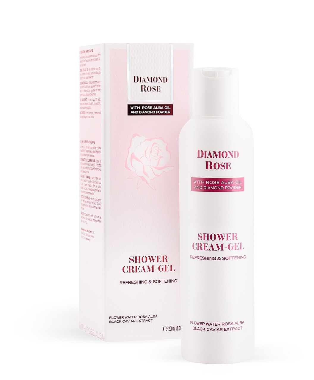 Освіжаючий крем-гель для душу Diamond Rose від BioFresh 200 мл