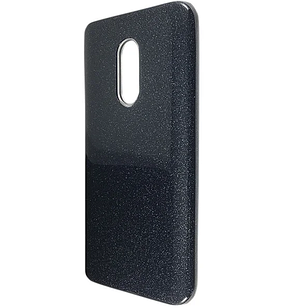 Чохол силікон блискітки для Xiaomi Redmi Note 4 / 4X Black