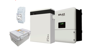 Комплект трифазної гібридної станції Solax Трифазний гібридний інвертор на 5 кВт, з АКБ на 11.6 кВт\год, фото 3