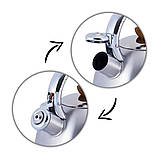 Чайник з нержавіючої сталі зі свистком Kamille KM-0694N 2л Чайник для кухні Чайник для газової плити, фото 2