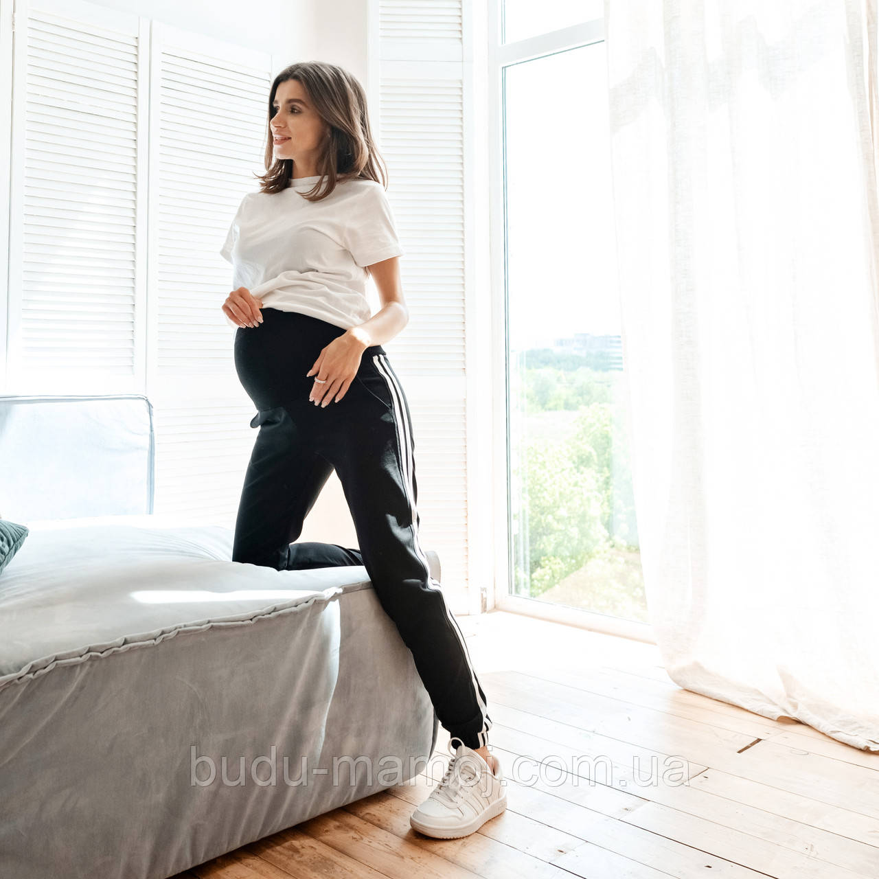 Спортивні штани для вагітних всесезонні Чудова якість, фото 1