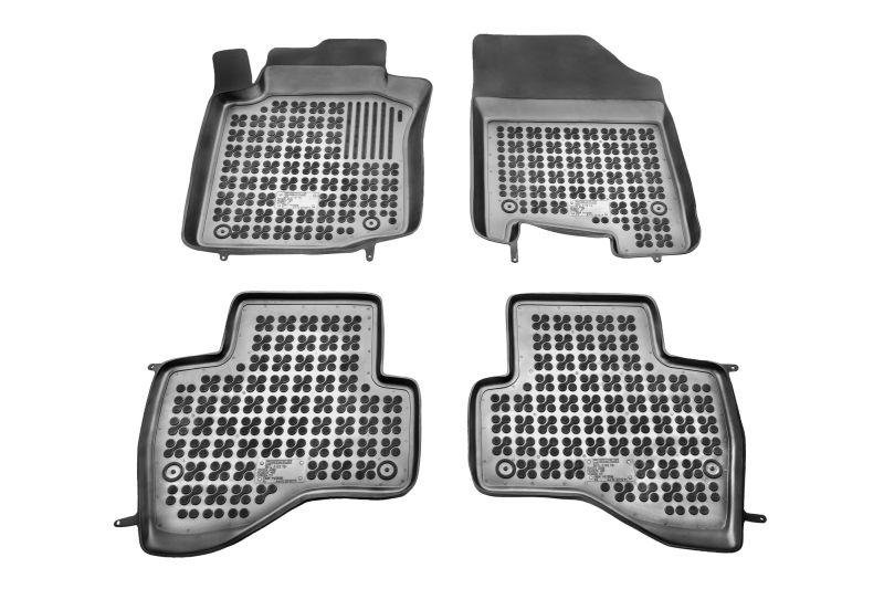 Гумові килимки в салон REZAW-PLAST Citroen C1; Peugeot 107; Toyota AYGO (RP-D 201211)