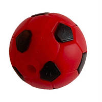 Мячик БУСИНА (красный) 19мм, силиконовая бусина