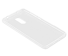 Ультратонкий силіконовий чохол рифлені боки для Xiaomi Redmi Note 4/4X White, фото 3