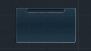 Захисне гібридне скло на монітор 10" MATT TOYOTA HILUX 2016 - 2019