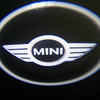 Подсветка двери лого Mini.
