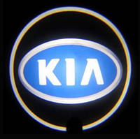 Подсветка двери лого KIA (navy).