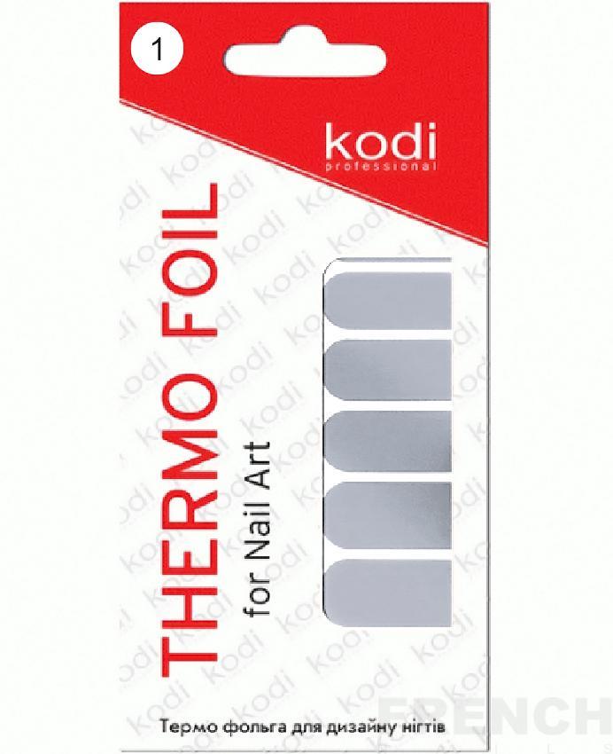 Термофольга для дизайну Kodi (срібло)