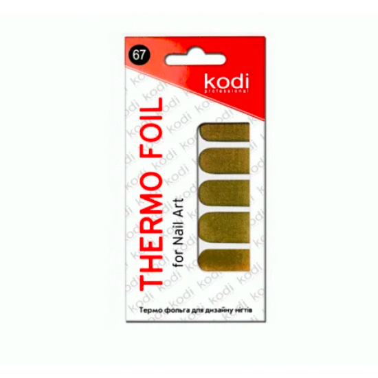Термофольга для дизайну Kodi золото