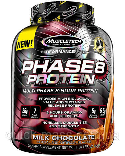 Комплексний протеїн MuscleTech Phase8 Performance Series 2kg