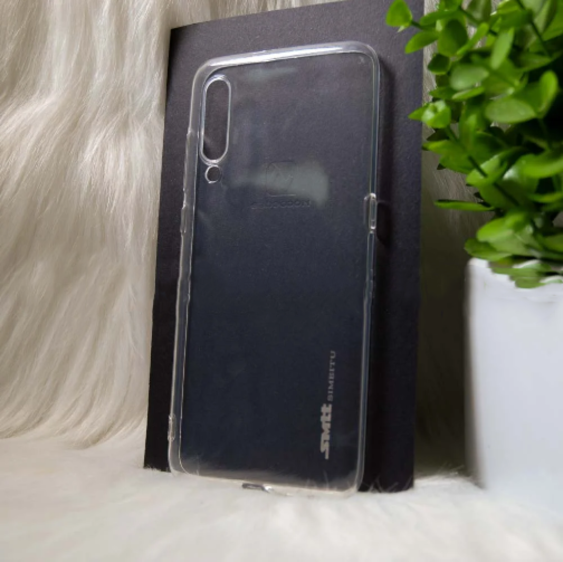 Силиконовый чехол Xiaomi Mi9 "SMTT" Прозрачный (transparent)