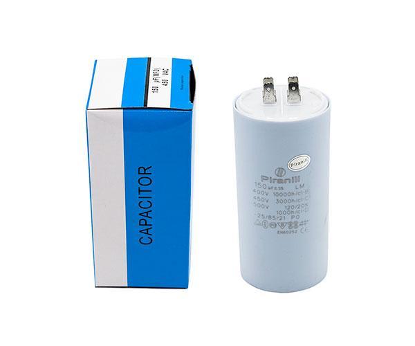 Конденсатор CBB60 150 мкФ 450V пускоробочий з клемами, фото 1