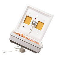 Електронний цифровий інкубатор "Квочка МІ-30-1-ЕР" на 80 яєць, з перекатом яєць (резисторний нагрівач)
