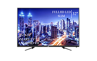 Телевизор JVC 32" Smart-TV+Full HD+DVB-T2+USB Android 13.0
