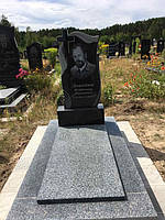 Гранитный памятник крест полотенце (Образец 029) 2