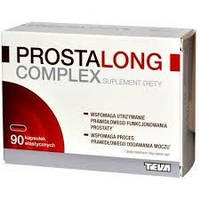 Prostalong Complex - экстракты, витамины и минералы для здоровья предстательной железы, 90 кап.