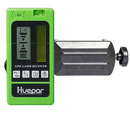 Приймач HUEPAR LR-5RG-GN для лазерних рівнів (зелений/червоний промінь)