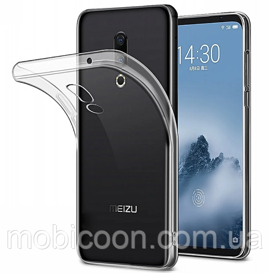 Чохол силіконовий для Meizu M6T ультратонкий прозорий