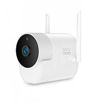 IP-камера зовнішня Xiaovv Panoramic Outdoor Camera V380 Pro (XVV-1120S-B2) біла