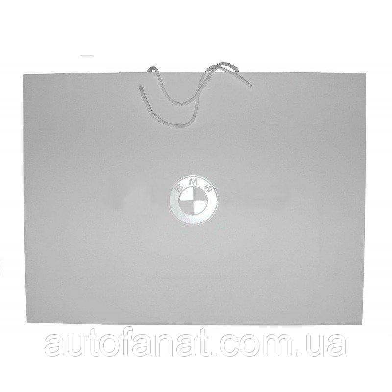 Пакет BMW Paper Bag,великий подарунковий білий оригінал (80502452052)