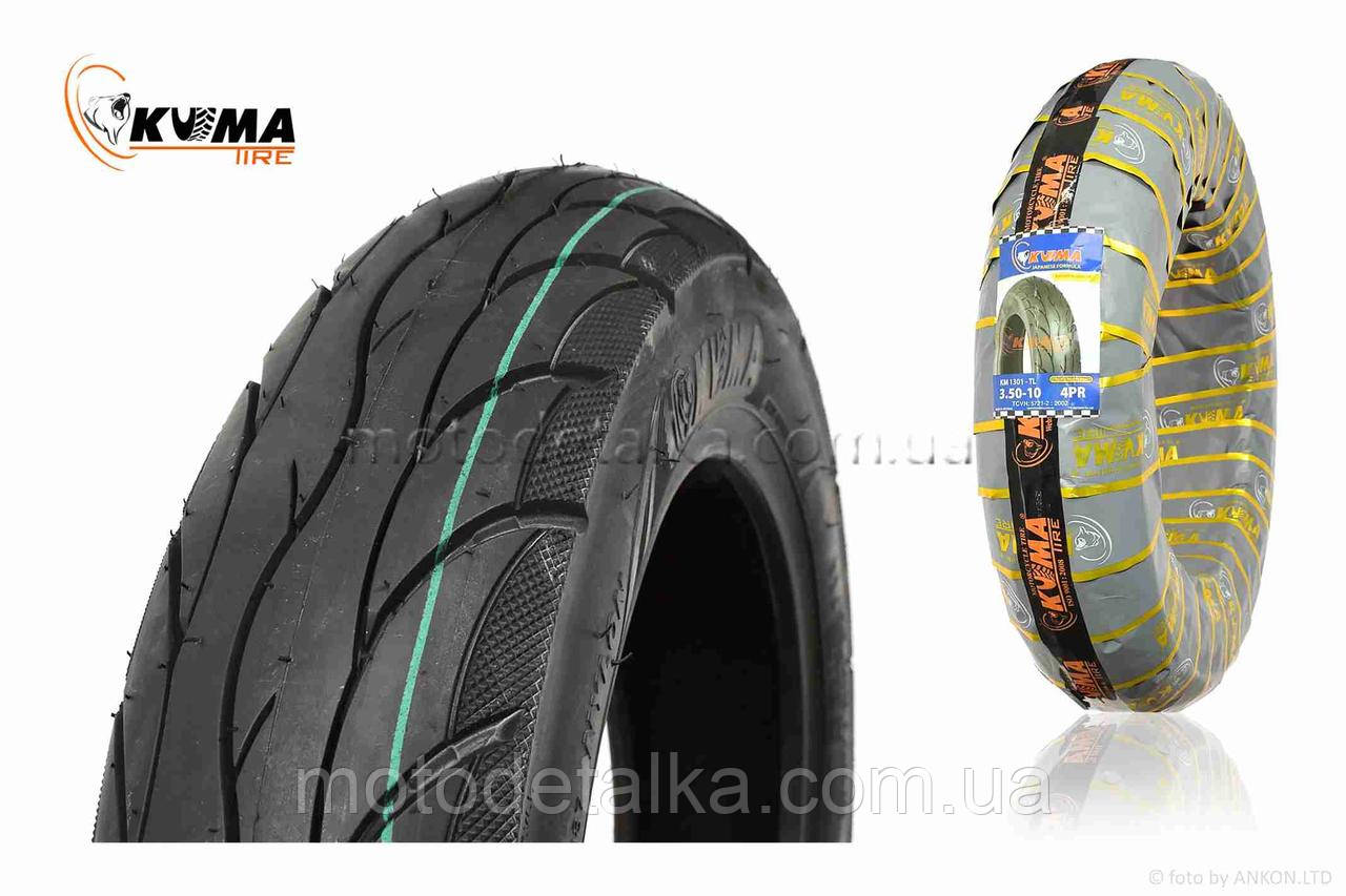 Покришка мото 10" 3.50-10 #K-201 TL, 51J "KUMA" В'ЄТНАМ