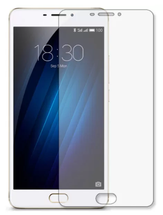 Гідрогелева захисна плівка на Meizu M3 Max на весь екран прозора, фото 2
