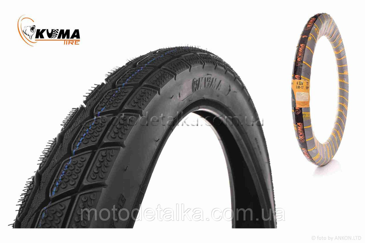 Покришка мото 17" 3.00-17 #K-528 TT, 45P "KUMA" В'ЄТНАМ