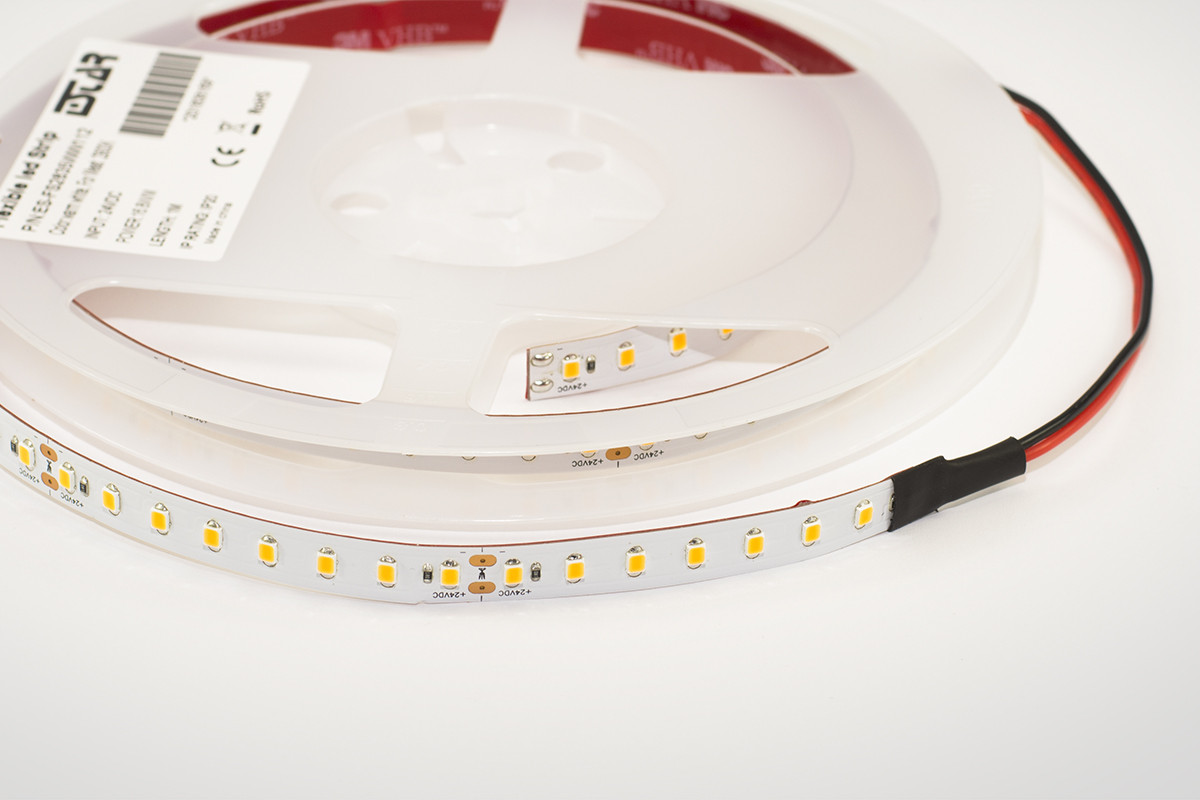 Світлодіодна стрічка ESTAR SMD 2835/120 (IP20) premium 12V рожева для м'яса (2900К)