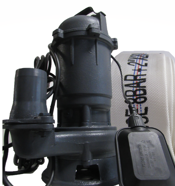 Фекальний насос із подрібнювачем VOEVODA  WQD 13-10-1.1 з рукавом і гарантією 3 роки FULL комплект, фото 1