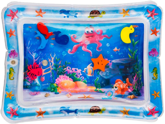 Водяний килимок із рибками Inflatable water play mat