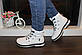 Черевики жіночі білі на шнурівці Д681, фото 4