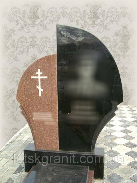 Пам'ятники з червоного і чорного граніту в Луцьку