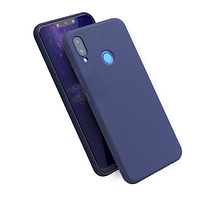 Чехол для Samsung Galaxy А20 А205 силиконовый синий