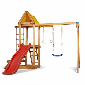 Дитячий вуличний ігровий майданчик вежа з гіркою для приватного будинку Babyland-19